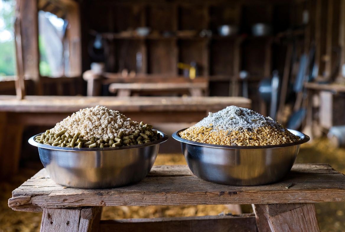 best feeds for growing stags and brood hens