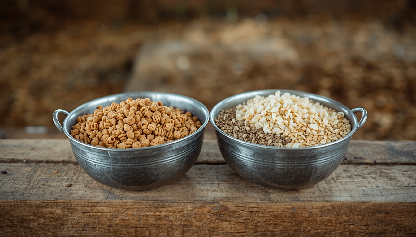 best feeds for growing stags and brood hens